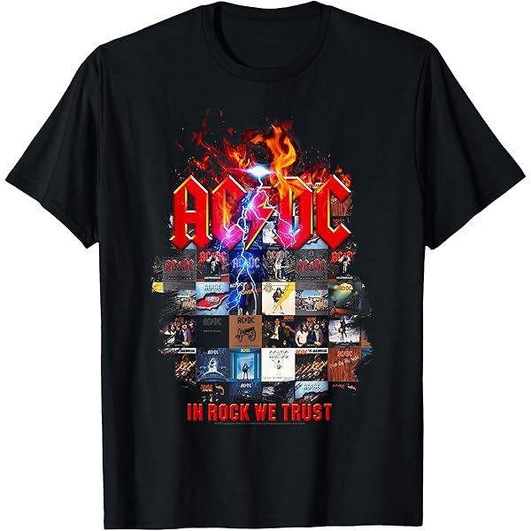Amazon.com: ACDC - Let There Be Rock T-Shirt : Clothing